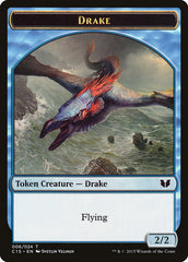 Drake // Elemental (020) Double-Sided Token [Commander 2015 Tokens] | Magic Magpie