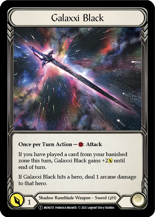 Chane // Galaxxi Black [U-MON154 // U-MON155] Unlimited Normal | Magic Magpie