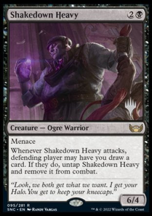 Shakedown Heavy (Promo Pack) [Streets of New Capenna Promos] | Magic Magpie