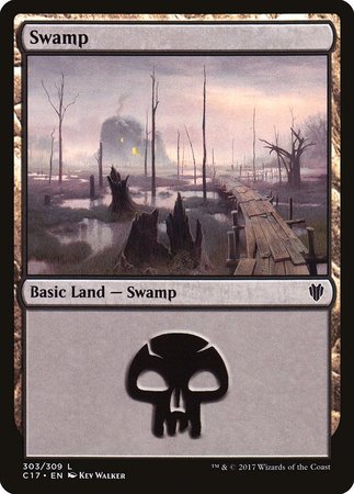 Swamp (303) [Commander 2017] | Magic Magpie