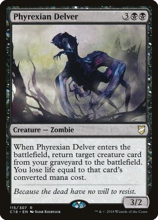 Phyrexian Delver [Commander 2018] | Magic Magpie