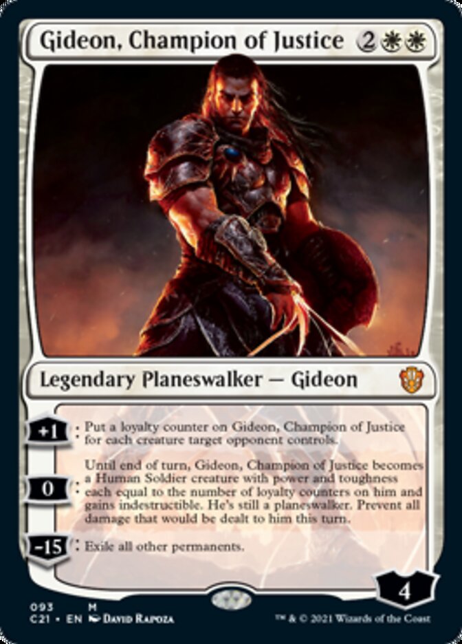 Gideon, Champion of Justice [Commander 2021] | Magic Magpie