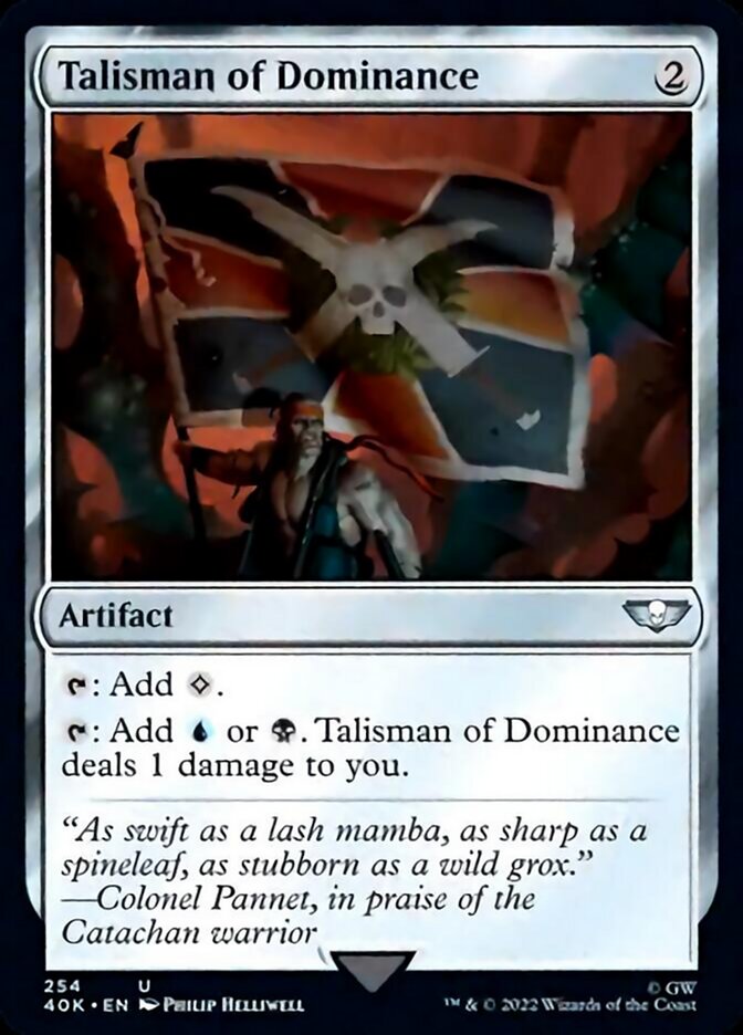 Talisman of Dominance (254) [Universes Beyond: Warhammer 40,000] | Magic Magpie