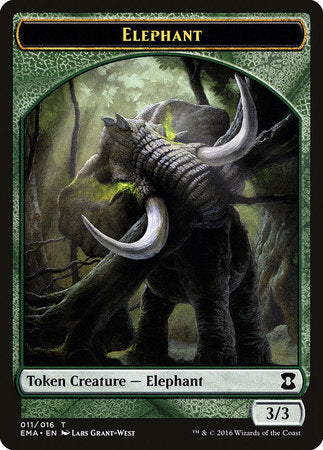 Elephant Token [Eternal Masters Tokens] | Magic Magpie