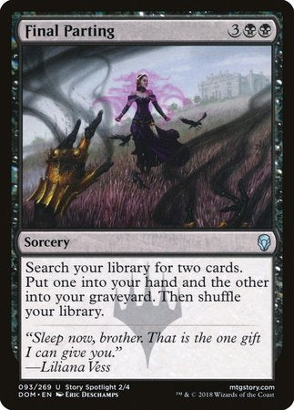 Final Parting [Dominaria] | Magic Magpie