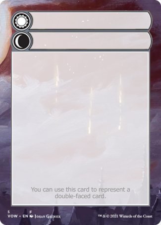 Helper Card (5/9) [Innistrad: Crimson Vow Tokens] | Magic Magpie