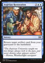 Argivian Restoration [Double Masters] | Magic Magpie