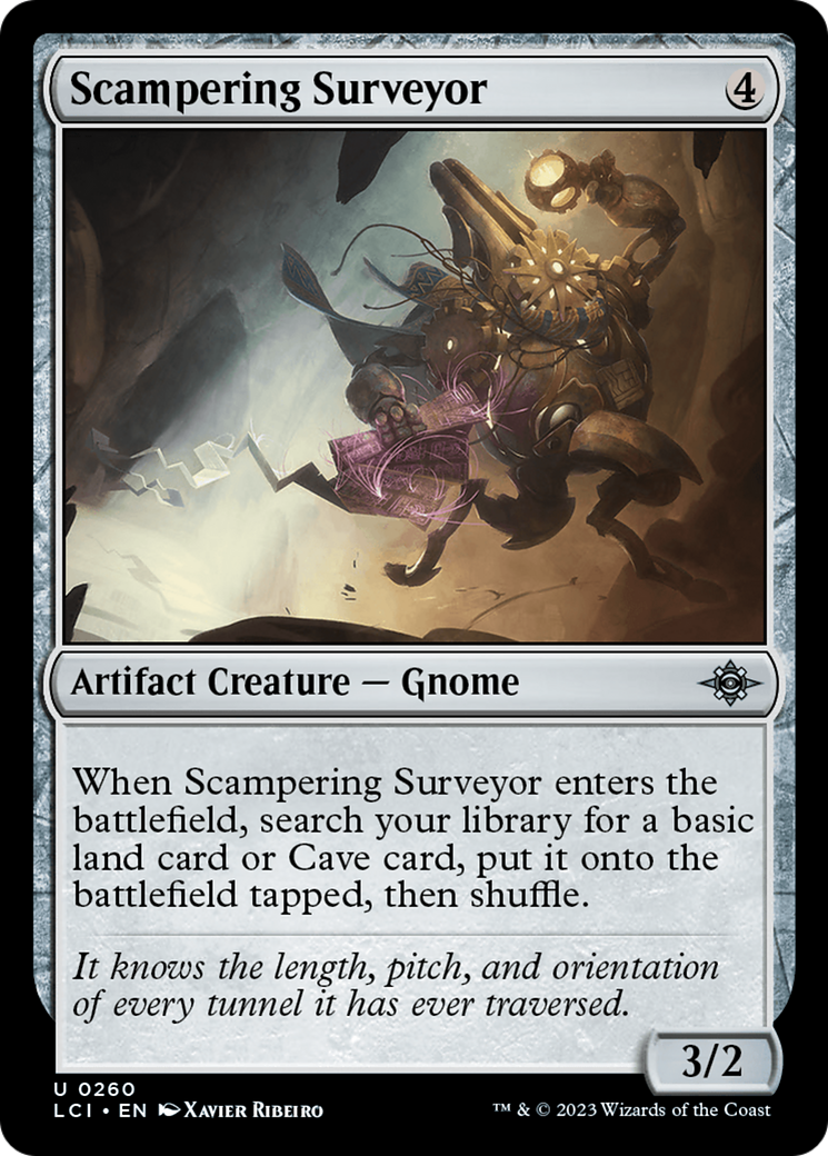 Scampering Surveyor [The Lost Caverns of Ixalan] | Magic Magpie