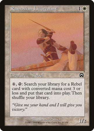 Ramosian Lieutenant [Mercadian Masques] | Magic Magpie