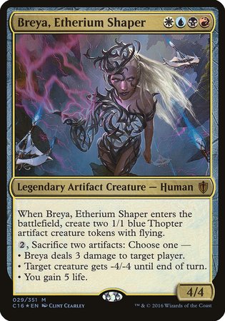 Breya, Etherium Shaper (Commander 2016) [Commander 2016 Oversized] | Magic Magpie