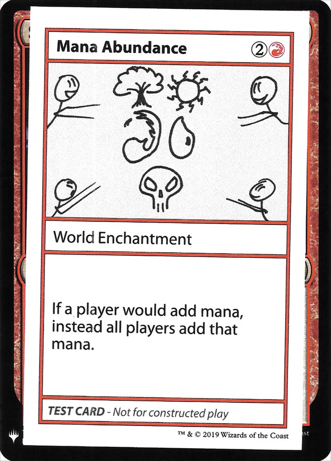 Mana Abundance [Mystery Booster Playtest Cards] | Magic Magpie
