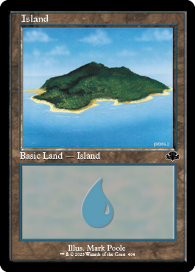 Island (404) (Retro) [Dominaria Remastered] | Magic Magpie