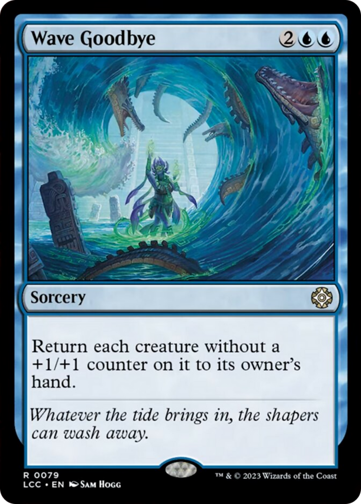 Wave Goodbye [The Lost Caverns of Ixalan Commander] | Magic Magpie