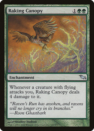 Raking Canopy [Shadowmoor] | Magic Magpie