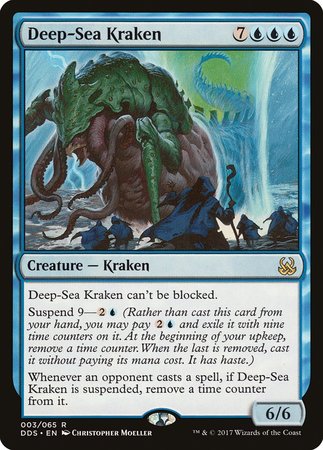 Deep-Sea Kraken [Duel Decks: Mind vs. Might] | Magic Magpie