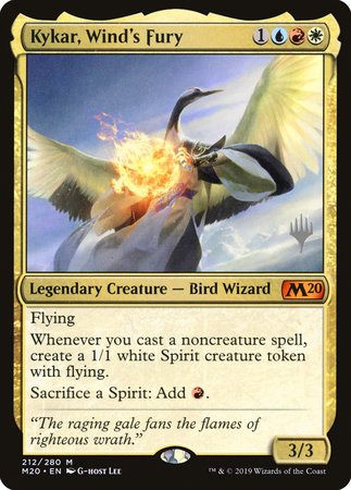 Kykar, Wind's Fury [Core Set 2020 Promos] | Magic Magpie