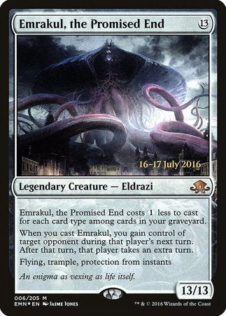 Emrakul, the Promised End [Eldritch Moon Promos] | Magic Magpie