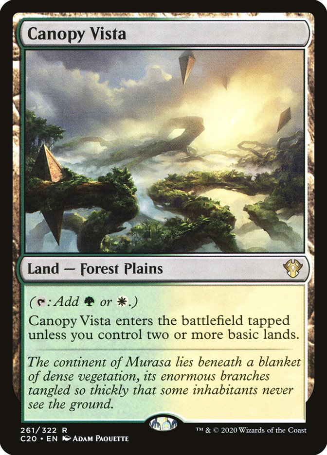 Canopy Vista [Commander 2020] | Magic Magpie