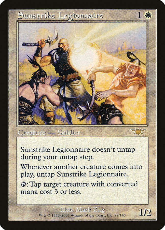 Sunstrike Legionnaire [Legions] | Magic Magpie