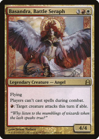 Basandra, Battle Seraph [Commander 2011] | Magic Magpie