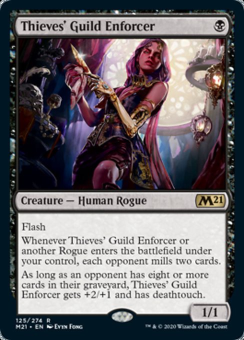 Thieves' Guild Enforcer [Core Set 2021] | Magic Magpie