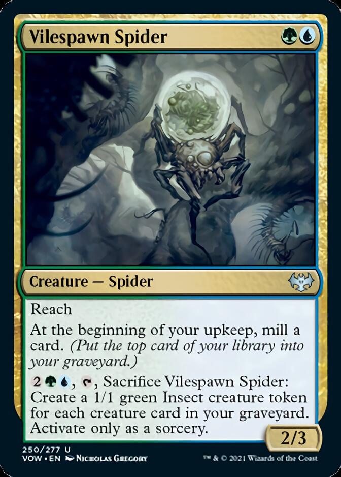 Vilespawn Spider [Innistrad: Crimson Vow] | Magic Magpie