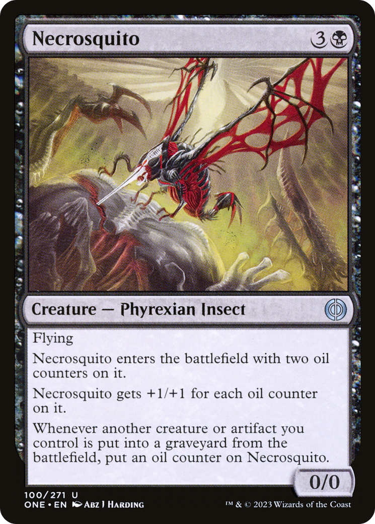 Necrosquito [Phyrexia: All Will Be One] | Magic Magpie