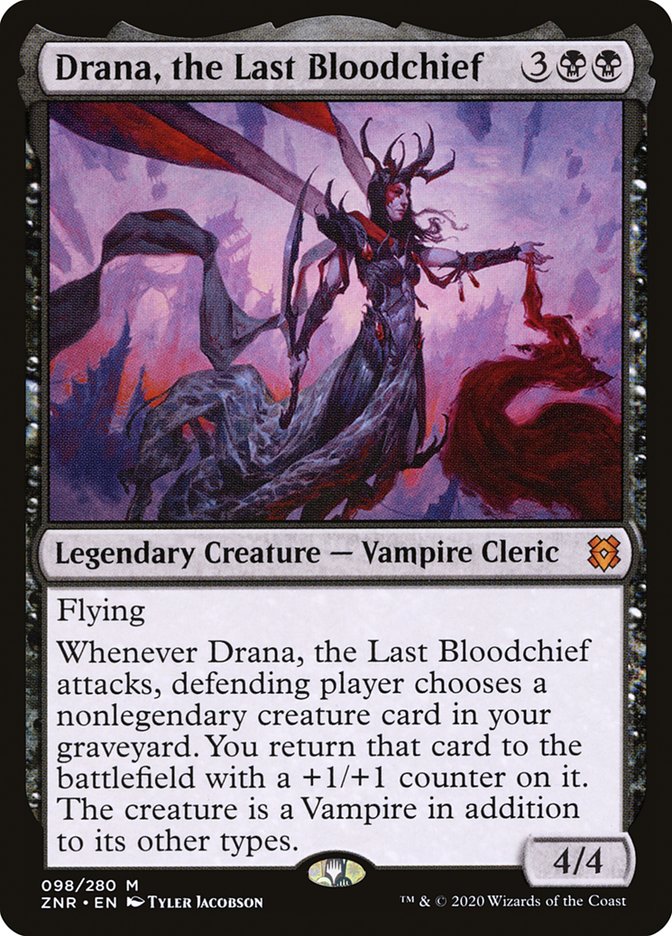 Drana, the Last Bloodchief [Zendikar Rising] | Magic Magpie