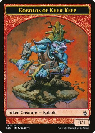 Kobolds of Kher Keep Token (010) [Masters 25 Tokens] | Magic Magpie