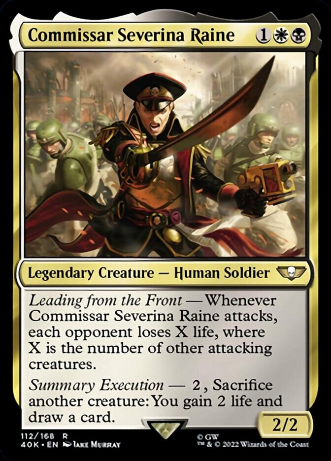 Commissar Severina Raine [Universes Beyond: Warhammer 40,000] | Magic Magpie