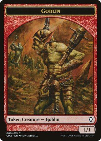 Goblin Token [Commander Anthology Volume II Tokens] | Magic Magpie