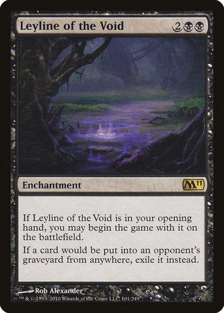 Leyline of the Void [Magic 2011] | Magic Magpie