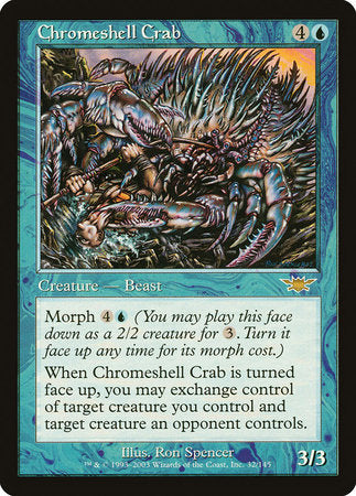 Chromeshell Crab [Legions] | Magic Magpie