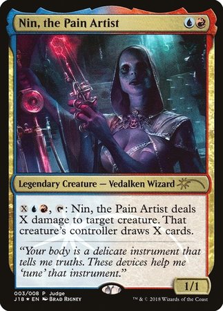 Nin, the Pain Artist [Judge Gift Cards 2018] | Magic Magpie