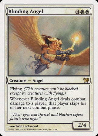 Blinding Angel [Ninth Edition] | Magic Magpie