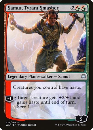 Samut, Tyrant Smasher [War of the Spark] | Magic Magpie