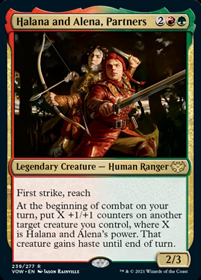 Halana and Alena, Partners [Innistrad: Crimson Vow] | Magic Magpie