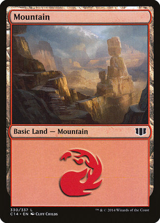 Mountain (330) [Commander 2014] | Magic Magpie