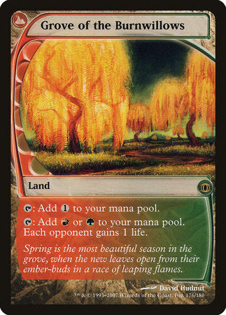 Grove of the Burnwillows [Future Sight] | Magic Magpie