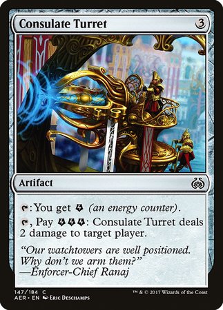 Consulate Turret [Aether Revolt] | Magic Magpie