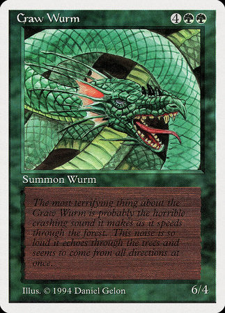 Craw Wurm [Summer Magic / Edgar] | Magic Magpie