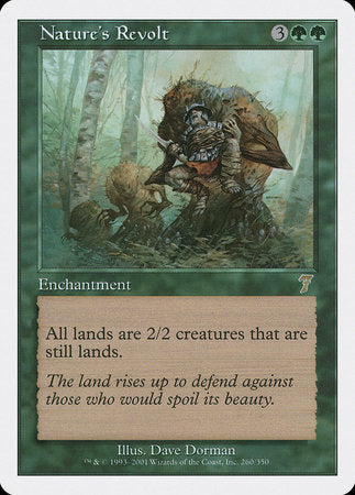 Nature's Revolt [Seventh Edition] | Magic Magpie