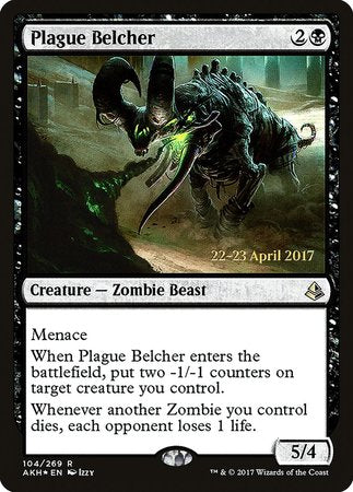 Plague Belcher [Amonkhet Promos] | Magic Magpie