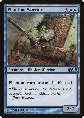 Phantom Warrior [Magic 2014] | Magic Magpie