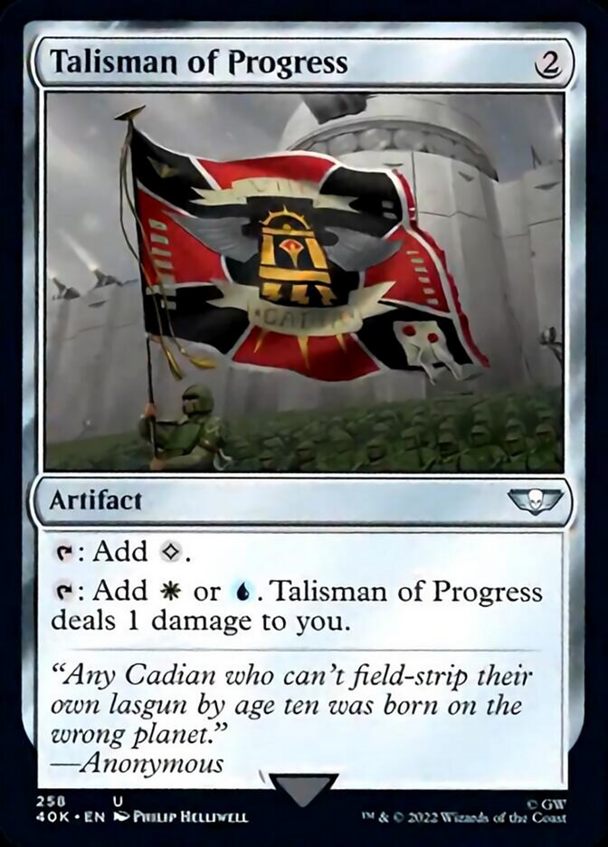 Talisman of Progress [Universes Beyond: Warhammer 40,000] | Magic Magpie