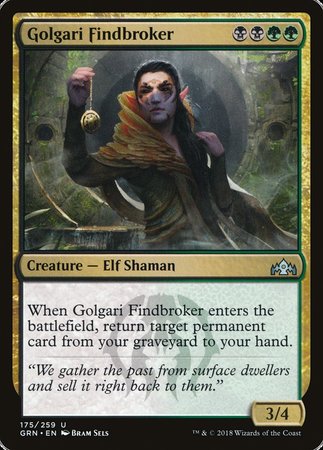 Golgari Findbroker [Guilds of Ravnica] | Magic Magpie
