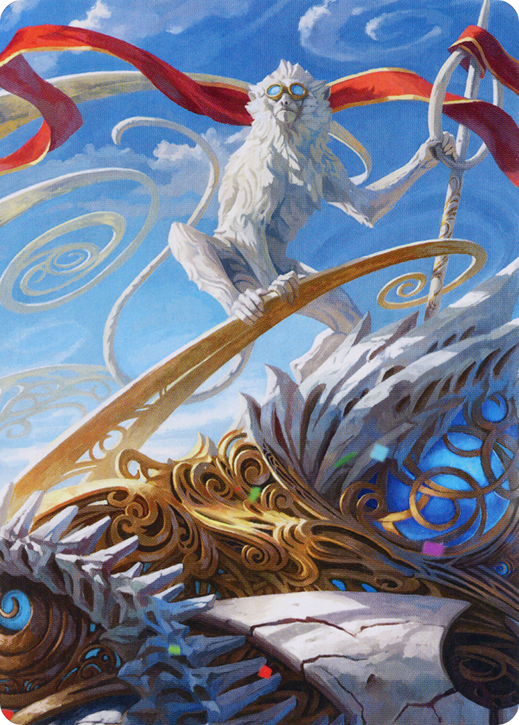 Ragavan, Nimble Pilferer Art Card [March of the Machine Art Series] | Magic Magpie