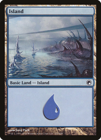 Island (237) [Scars of Mirrodin] | Magic Magpie