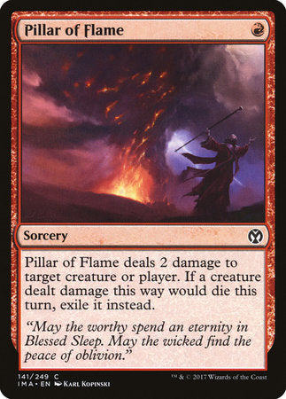 Pillar of Flame [Iconic Masters] | Magic Magpie