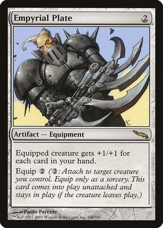 Empyrial Plate [Mirrodin] | Magic Magpie